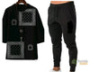 2 PCS Men's Micro Interlock Graphic Sublimation Track Suit.